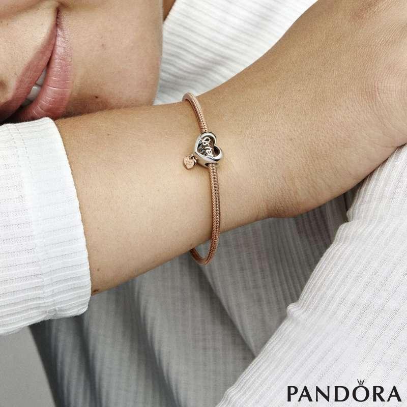Women's Pandora Sister Heart Charm Bracelet Set Jewelry-Pandora Charm  Official Website Discount