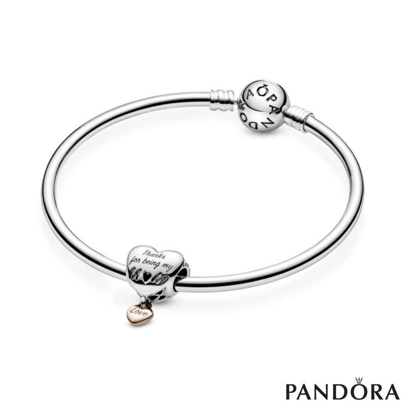 Love You Mum Heart Charm