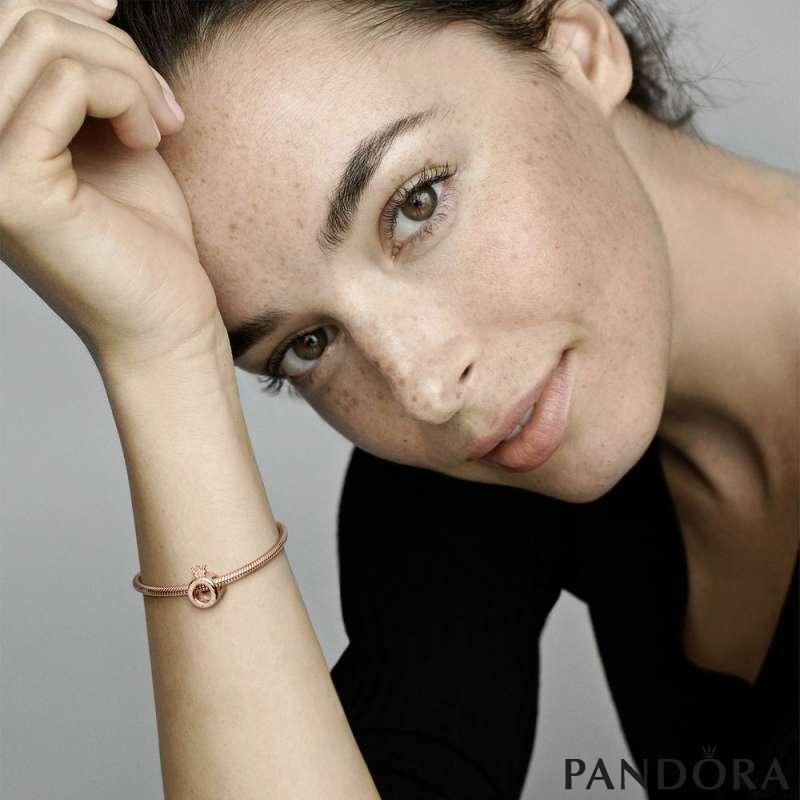 Pandora Logo & Crown O Charm