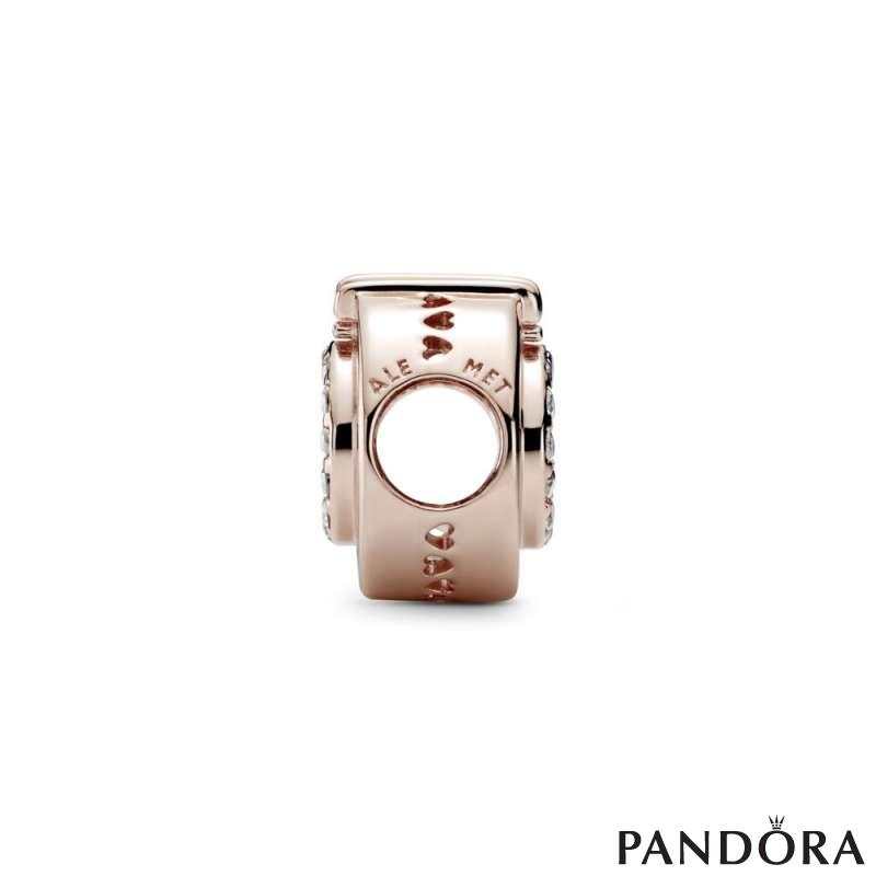 Open Centre Pavé Crown O Charm