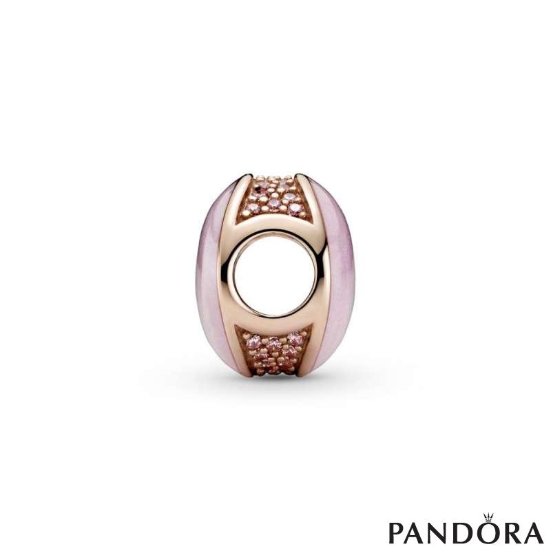 Pink Swirl Charm