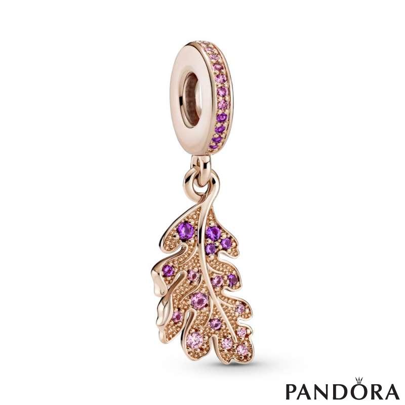 Pandora oak leaf necklace store