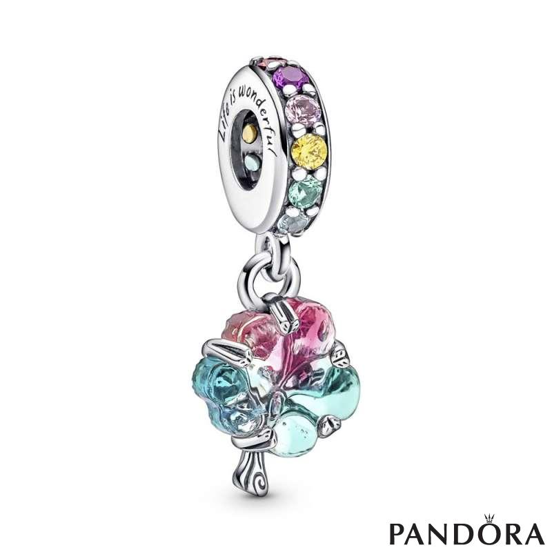 Togetherness Tree Murano Glass Dangle Charm PANDORA