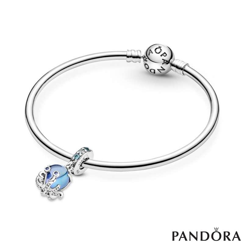 Murano Glass Cute Octopus Dangle Charm PANDORA