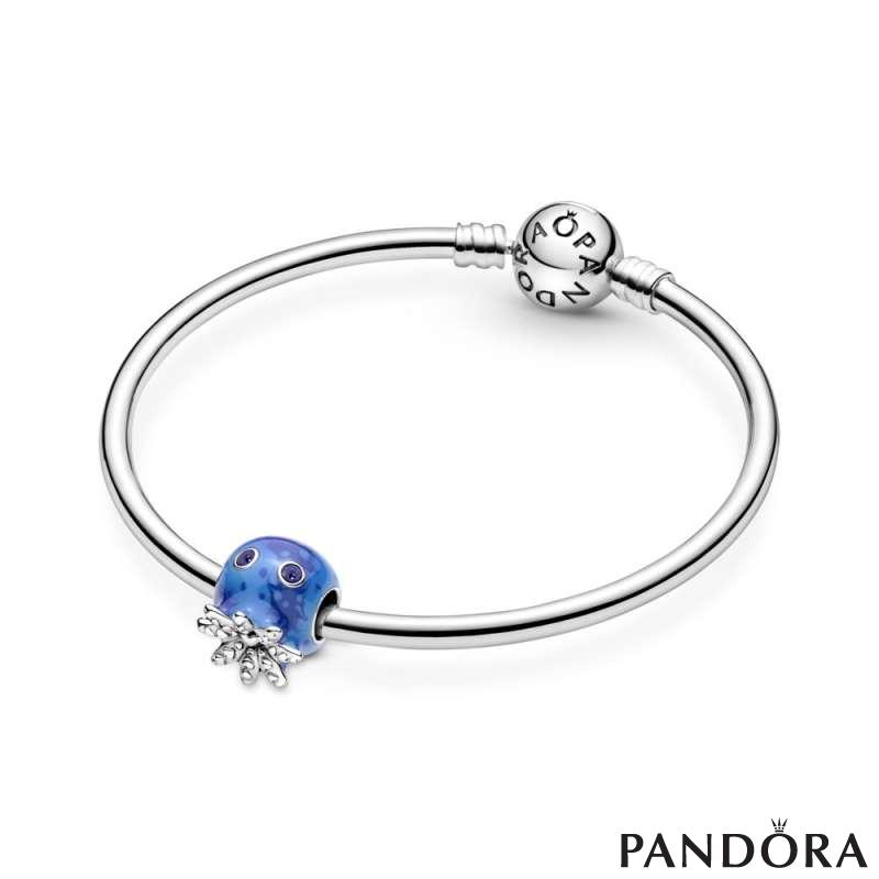 Ocean Bubbles & Waves Octopus Charm 
