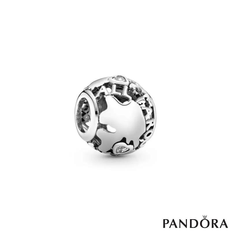 Openwork World Charm PANDORA