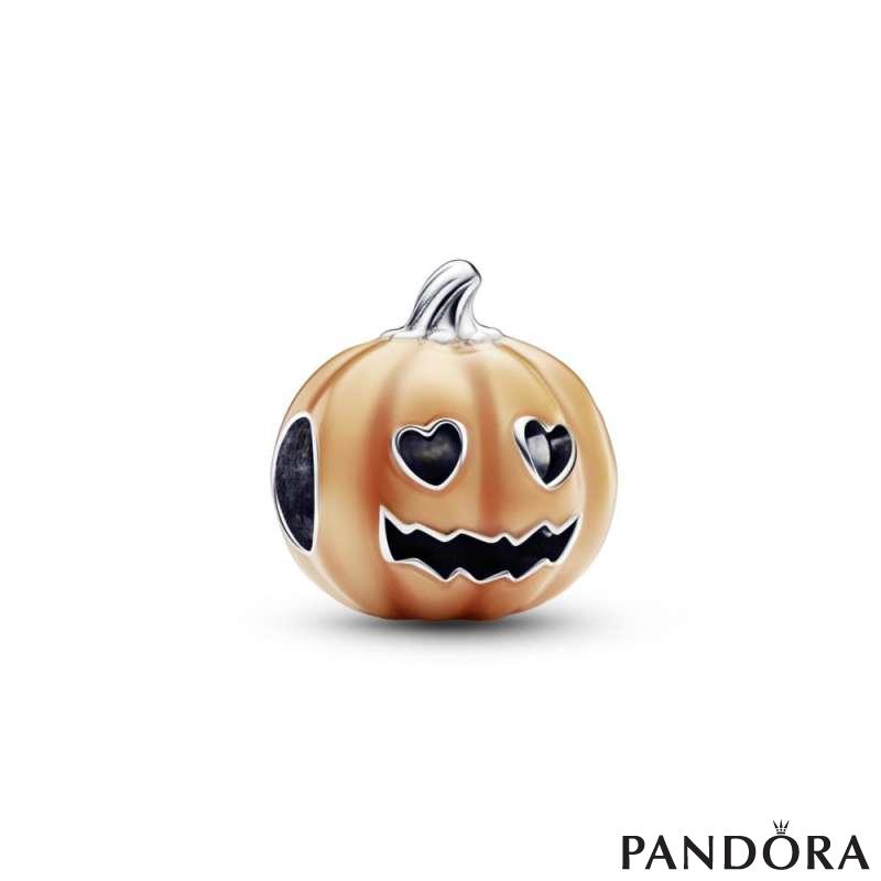Glow-in-the-dark Spooky Pumpkin Charm 