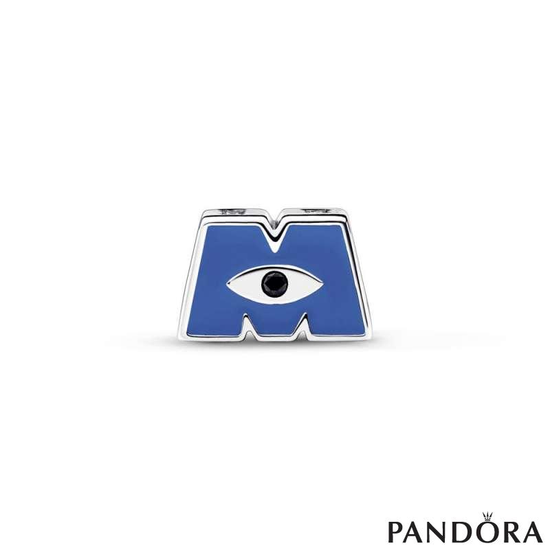 Disney Pixar Monsters, Inc. Logo M Charm 