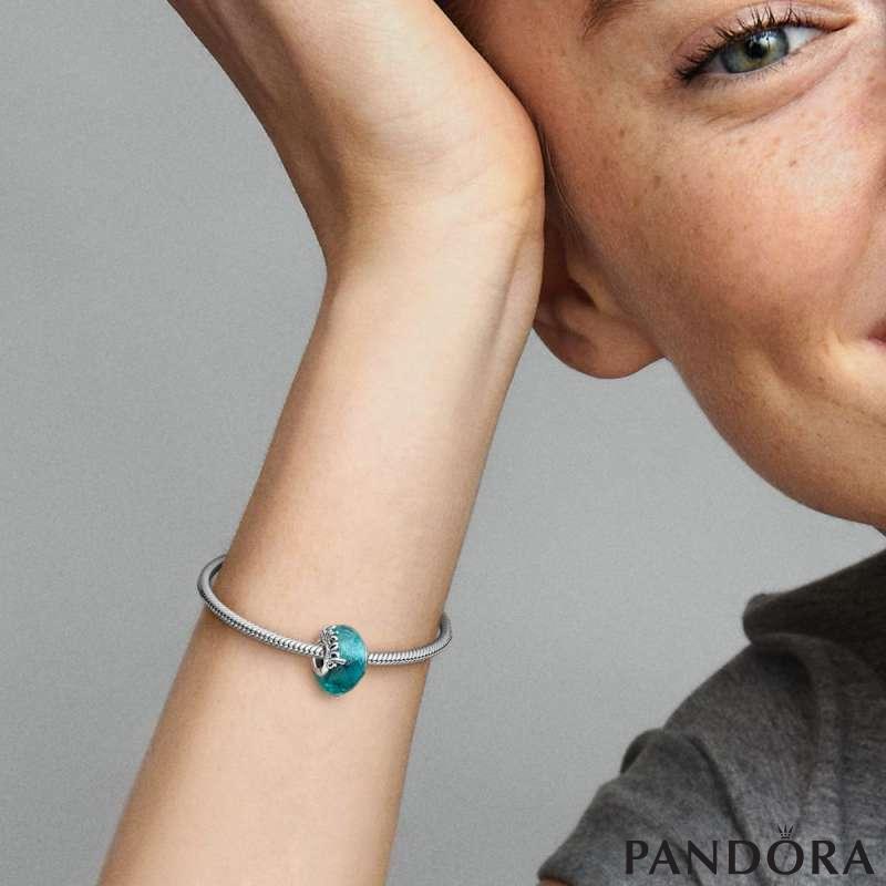 Faceted Murano Glass Friendship Charm 