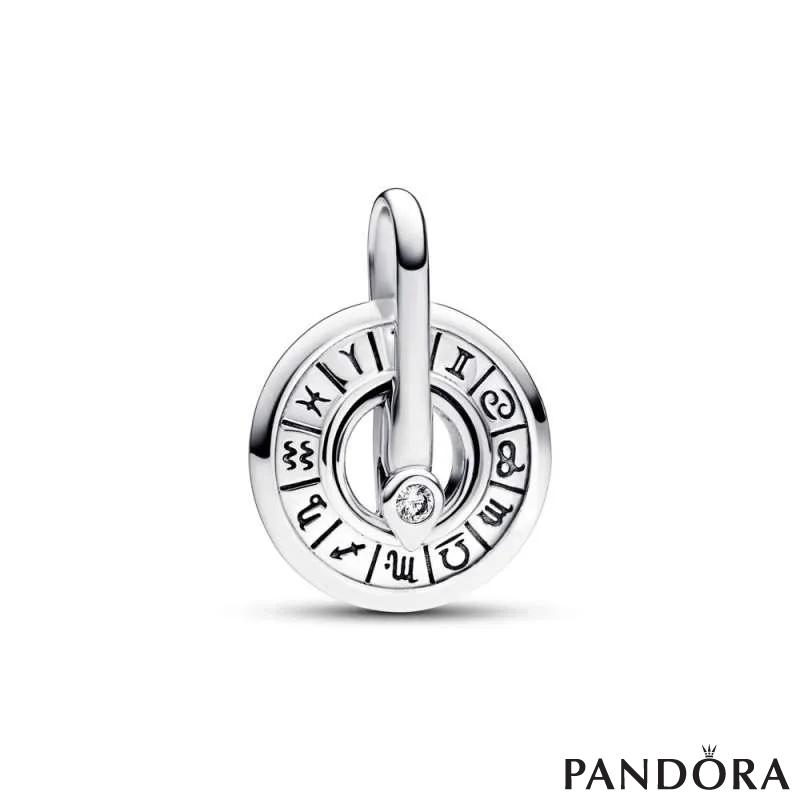 Pandora ME Zodiac Wheel Medallion Charm 