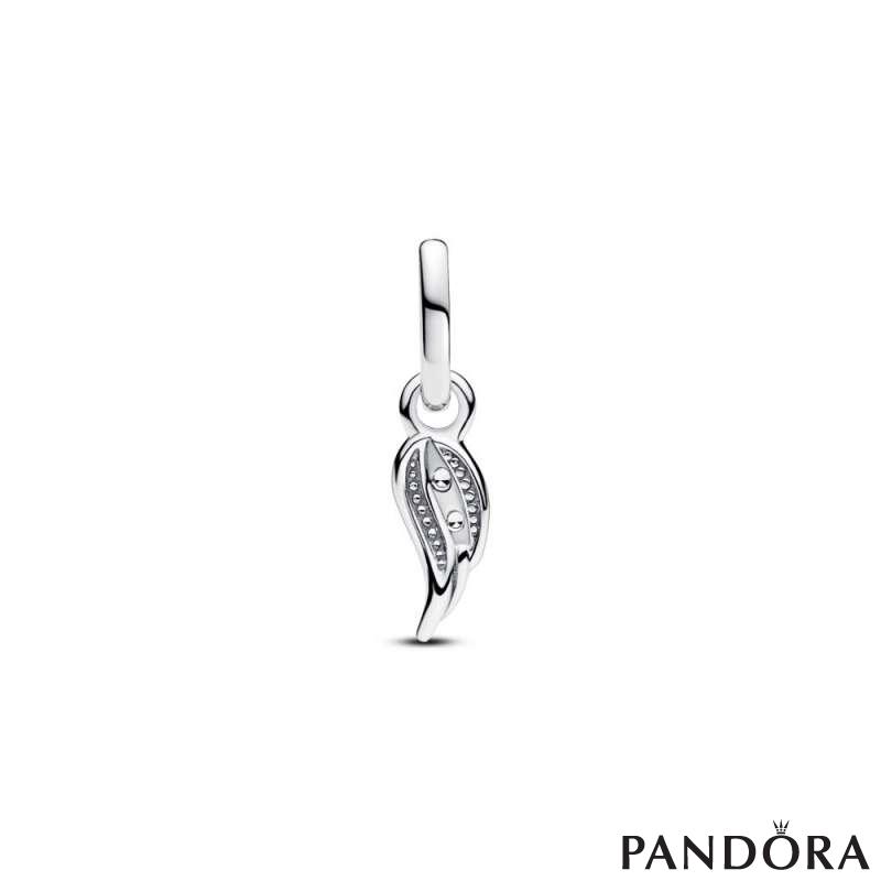 Pandora ME светкави ангелски крилја мини висечки привррзок 