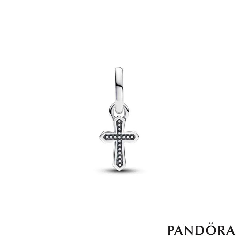 Pandora ME мини висечки приврзок белскав крст