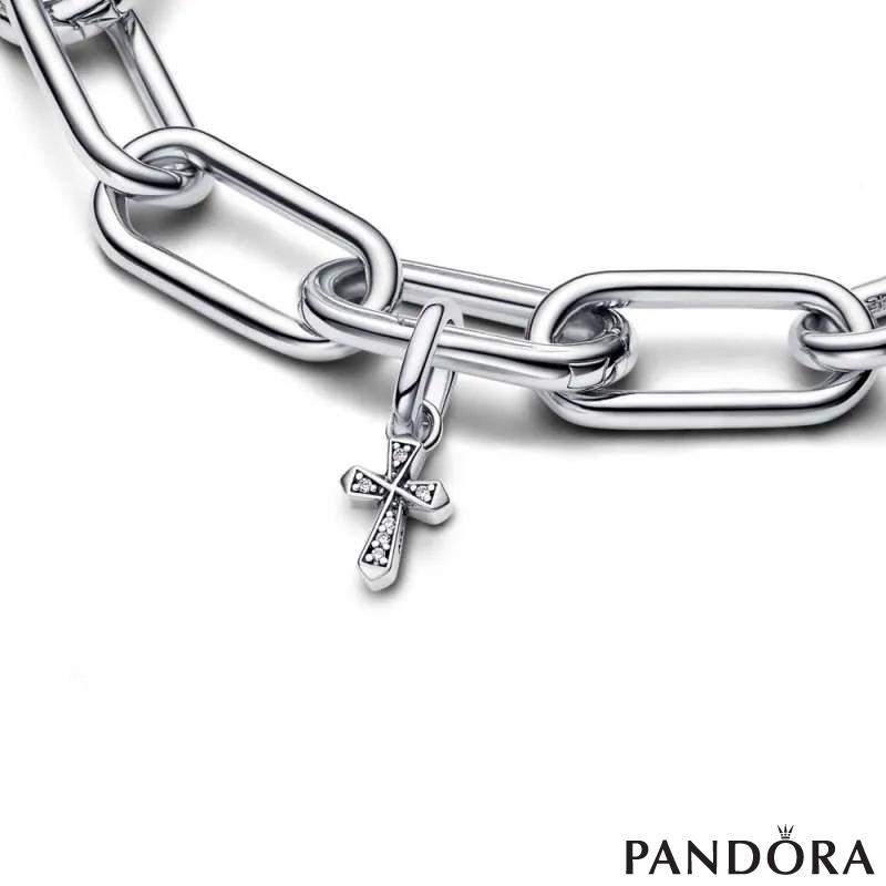 Pandora ME мини висечки приврзок белскав крст