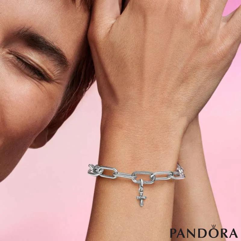 Pandora ME мини висечки приврзок белскав крст
