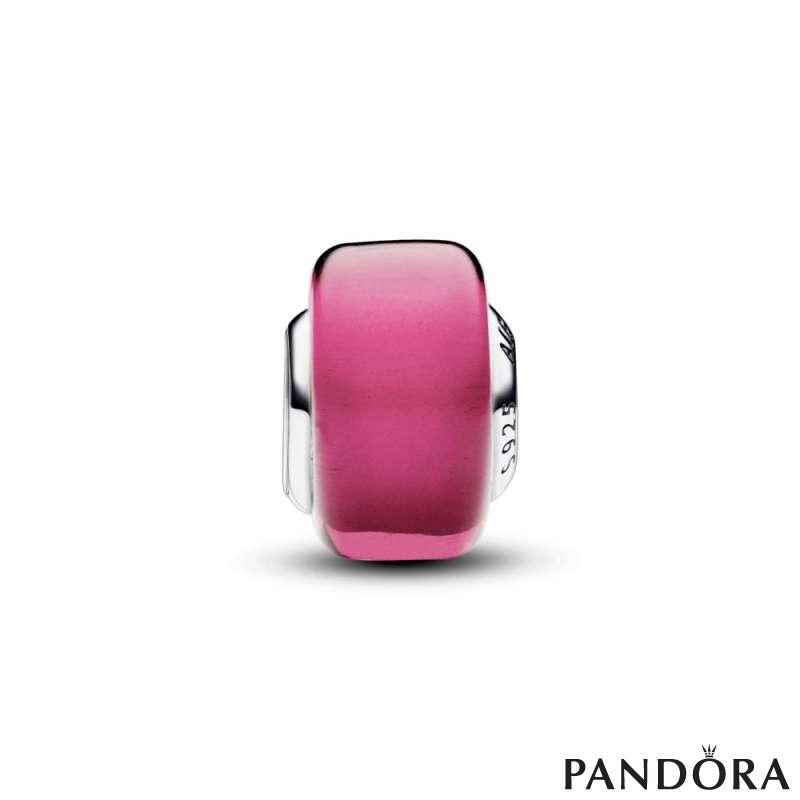 Pink Mini Murano Glass Charm 