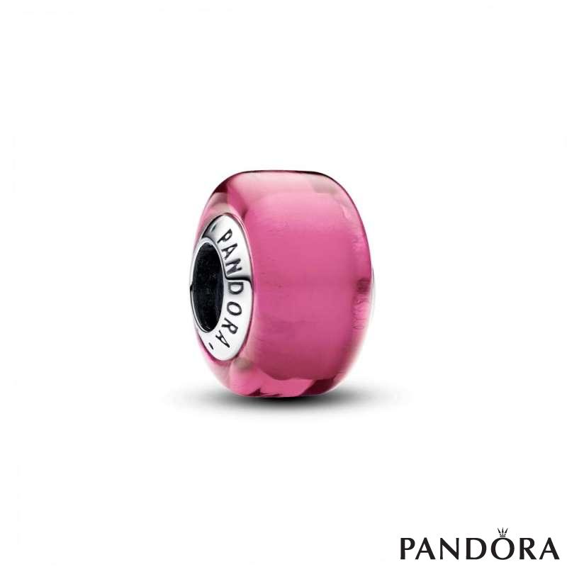 Pink Mini Murano Glass Charm 