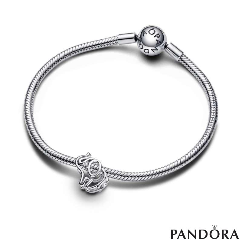 Openwork Elephant Charm