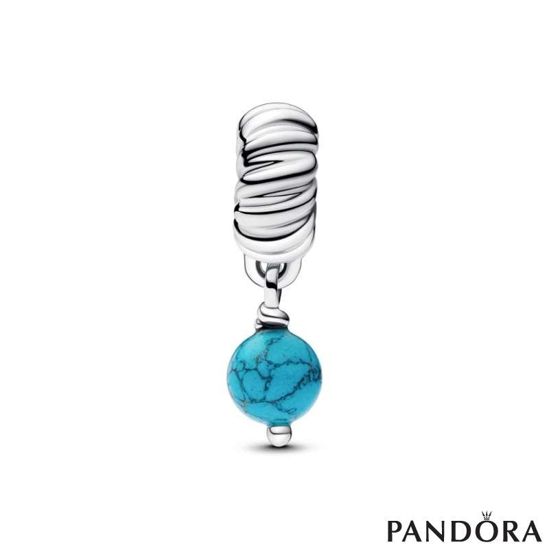 Turquoise-coloured Dangle Charm