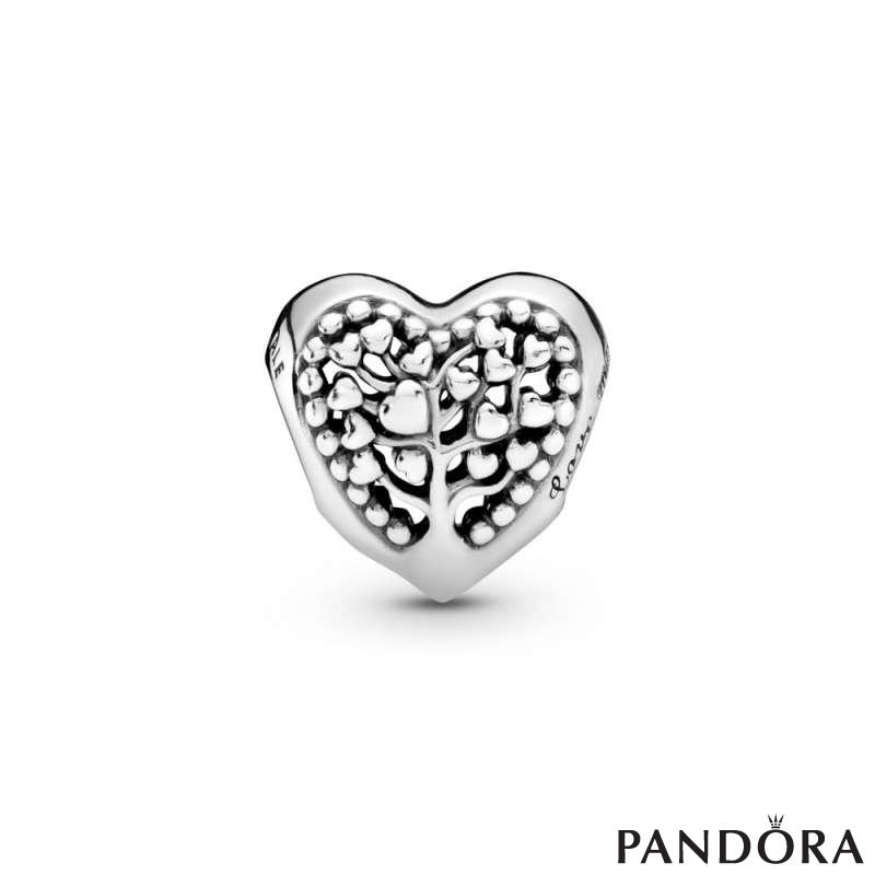 Family Tree Heart Charm PANDORA