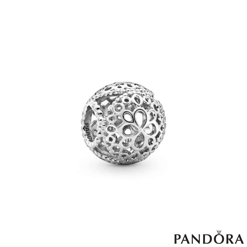 Pandora openwork flower charm deals