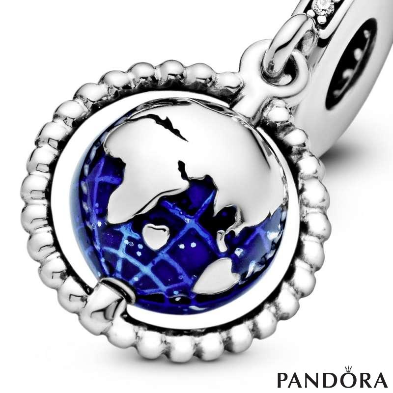 Spinning Globe Dangle Charm