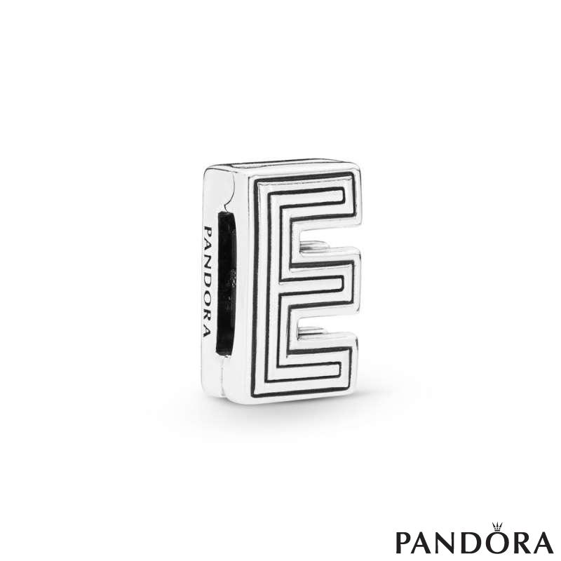 Letter E Clip Charm