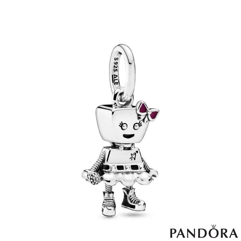 Bella Bot Punk Band Dangle Charm 
