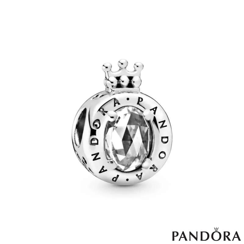 Clear Sparkling Crown O Charm 