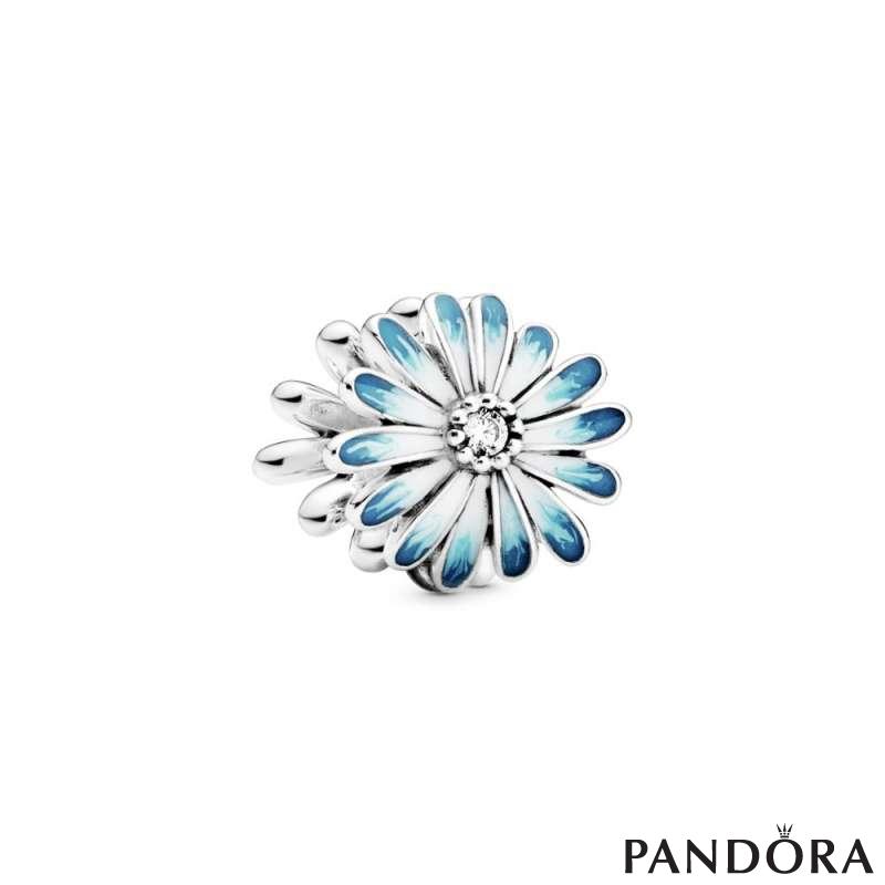 Blue Daisy Flower Charm PANDORA