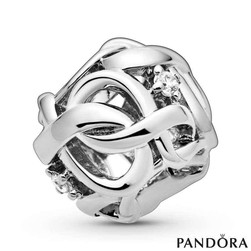 Openwork Woven Infinity Charm PANDORA