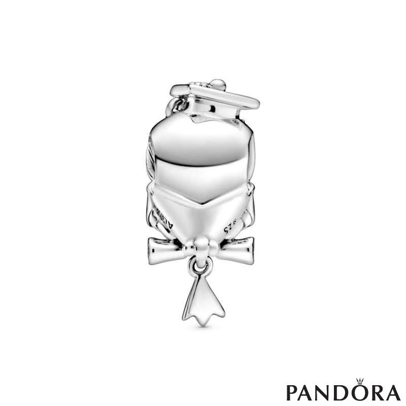 Wise Owl Graduation Charm 