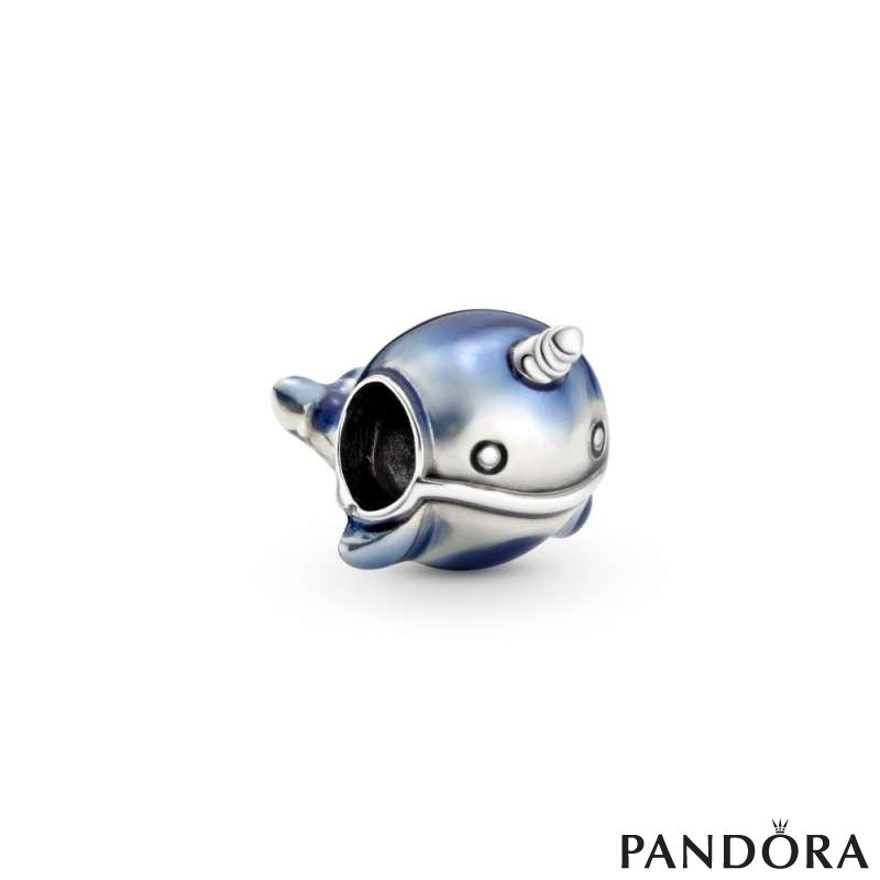 Shimmering Narwhal Charm