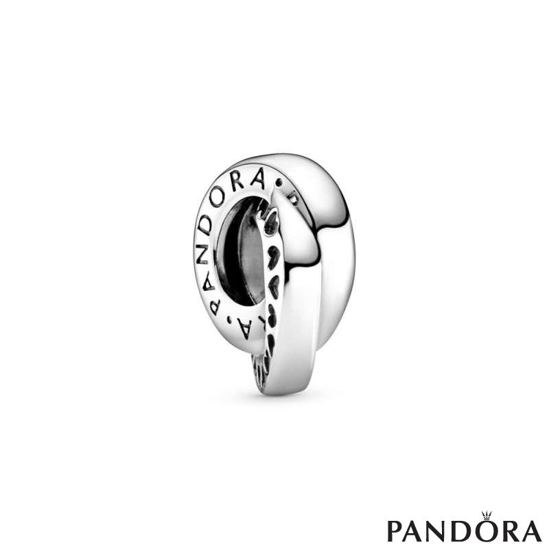 Logo & Heart Bands Spacer Charm