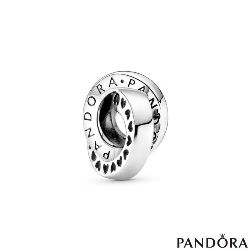 Logo & Heart Bands Spacer Charm