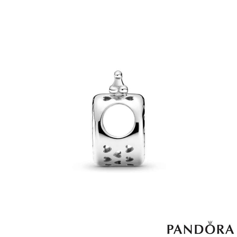 Pandora Logo Crown O Charm PANDORA