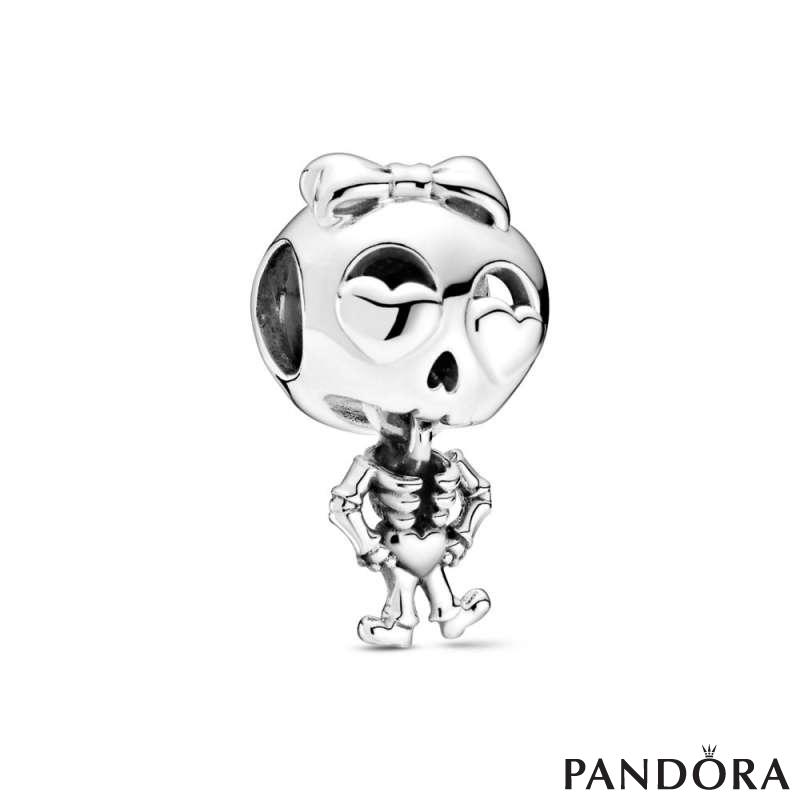 Skeleton Girl Charm