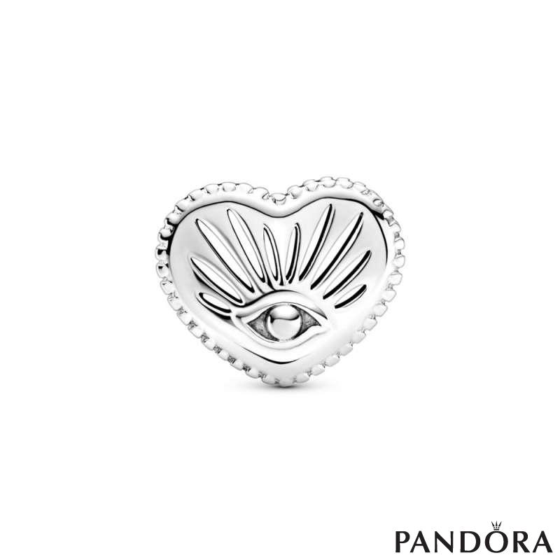 All-seeing Eye & Heart Charm