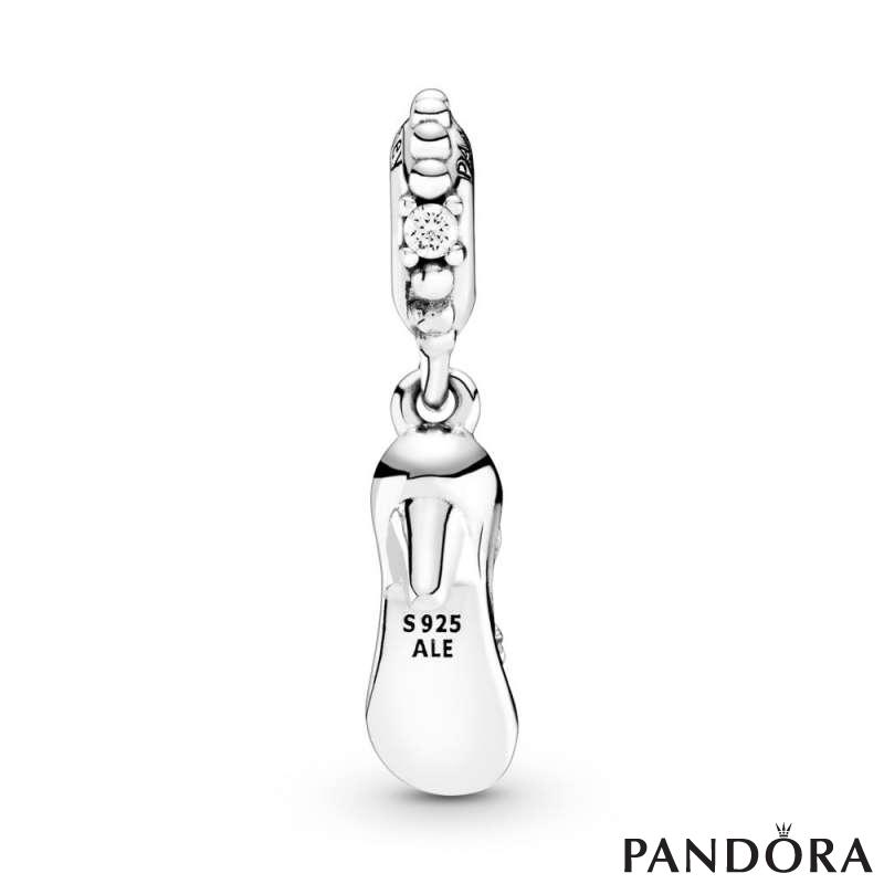 Disney Cinderella Glass Slipper & Mice Dangle Charm