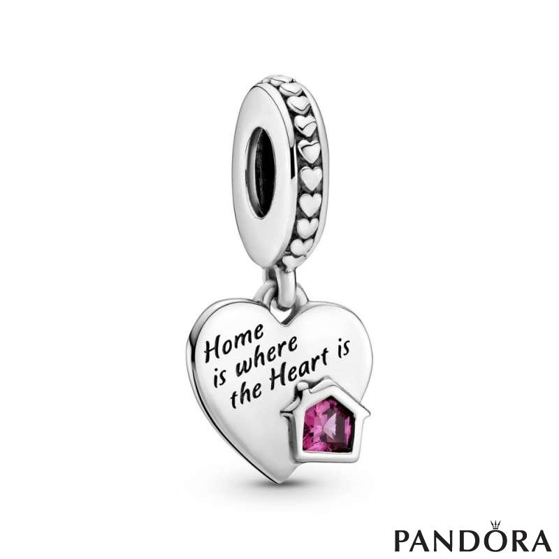 Love My Home Heart Dangle Charm
