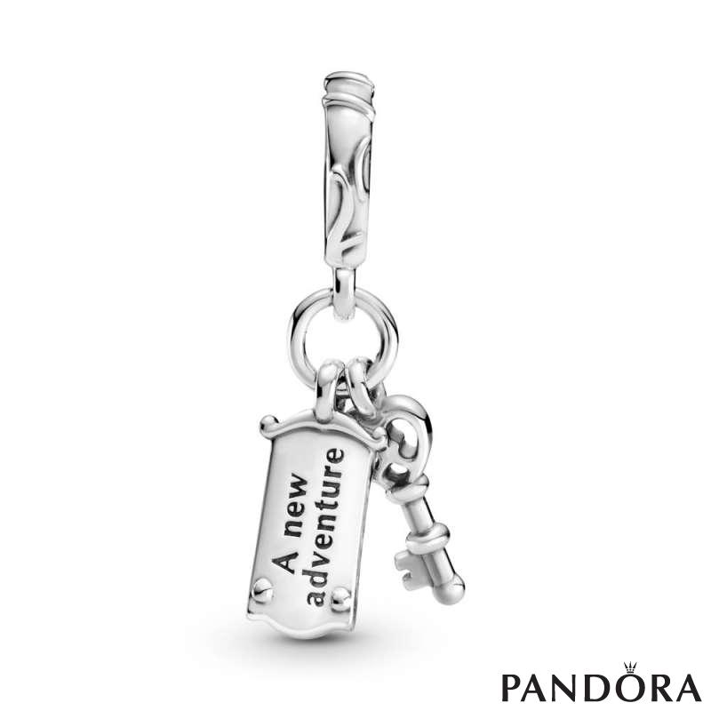 Disney Alice in Wonderland Key & Door Knob Dangle Charm
