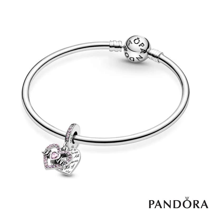 Heart & Mum Dangle Charm
