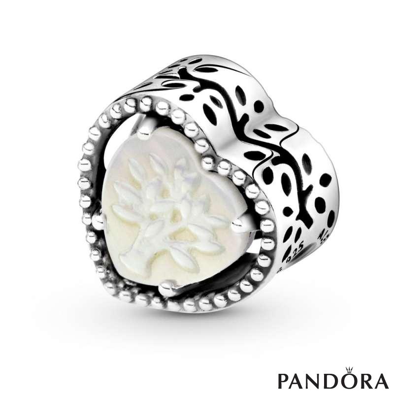 Openwork Heart Family Tree Charm PANDORA
