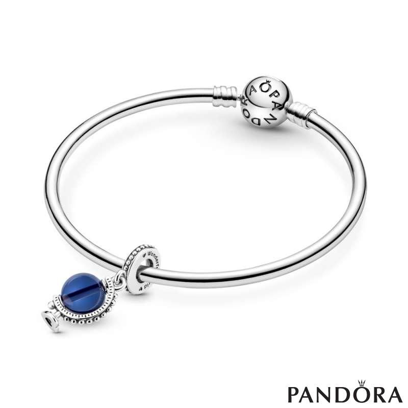 Blue Globe Dangle Charm