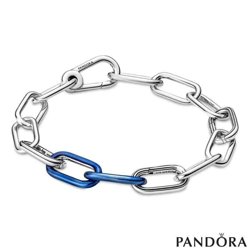 Pandora ME Styling Electric Blue Double Link 