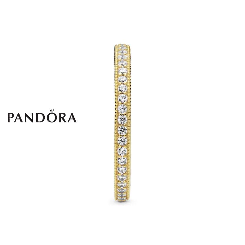 Pandora прстен блескави срциња