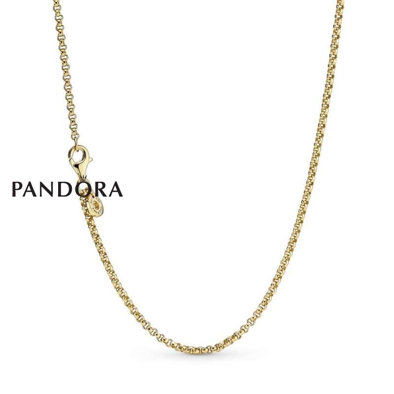 rolo chain necklace pandora