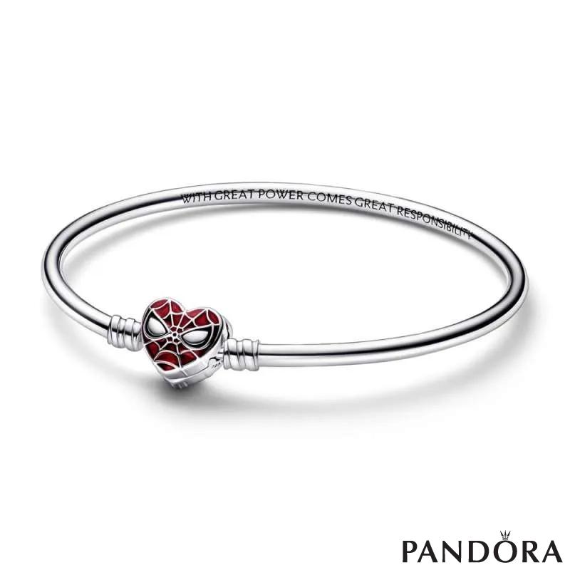 Bangle Белегзија Pandora Moments Marvel Spider-Man Маска