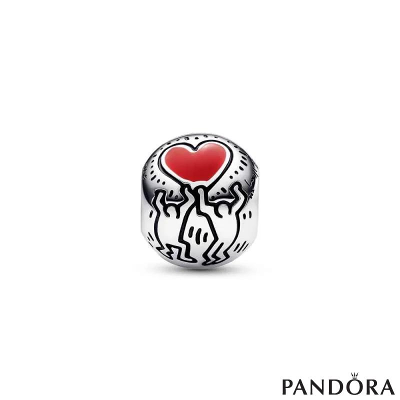Кит Харинг™ x Pandora љубовен приврзок и фигури 