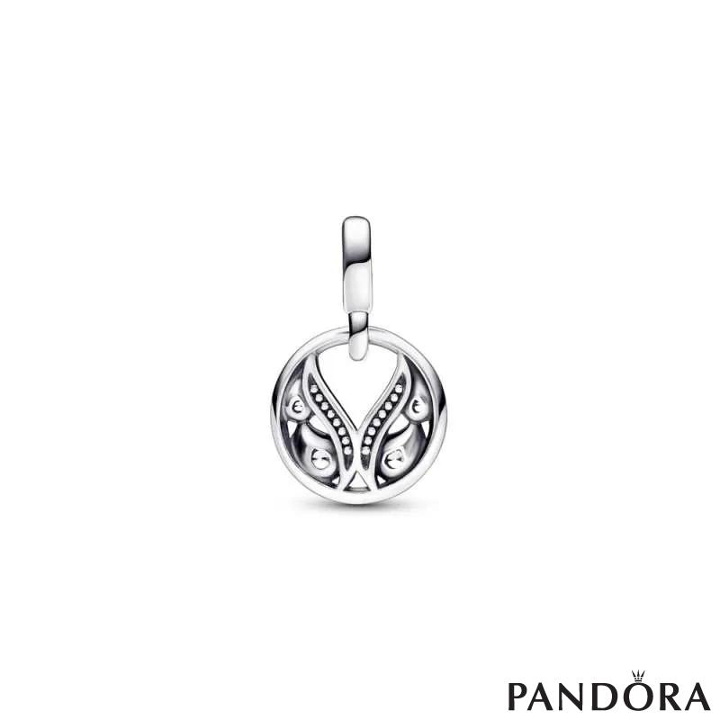 Мини висечки приврзок Pandora ME Крилја во пламен