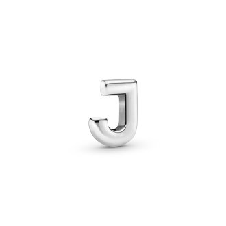 Letter J Alphabet Locket Element